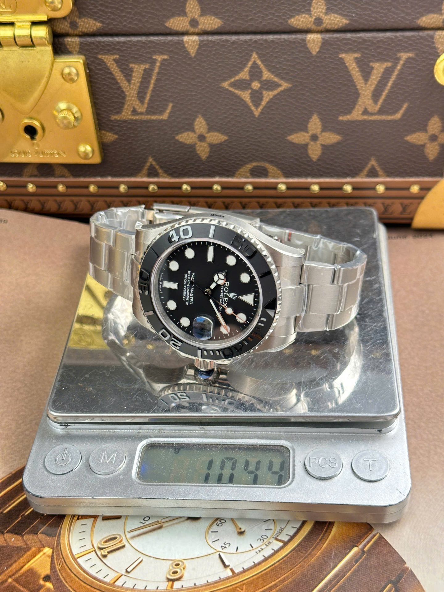 Rolex Yacht-Master Titanium 226627 Replica Watches Black Dial Automatic Movement VS Factory 42mm - Elite Watch Atelier