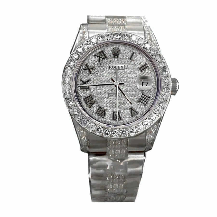 Rolex Datejust 41 Diamond Replica - Elite Watch Atelier