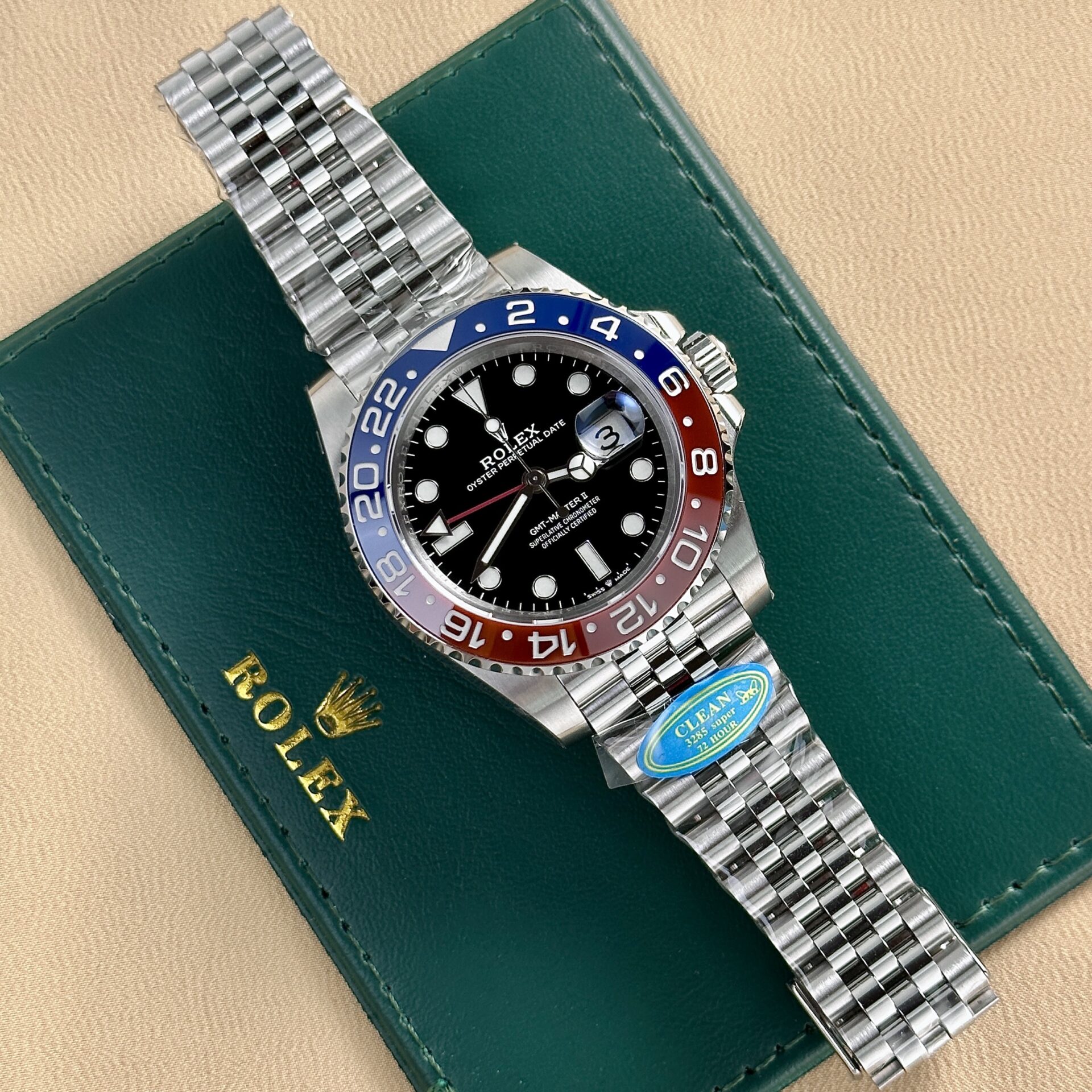 Rolex Replica 1:1 Watch GMT-Master II 126710BLRO Pepsi Clean 40mm - Elite Watch Atelier