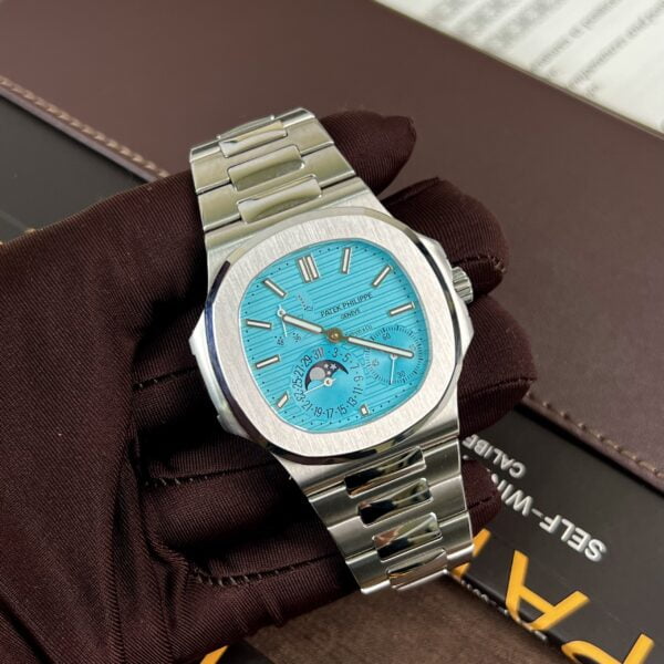Patek Philippe Replica Watch Nautilus 5712 Tiffany   Co Metal Wire 40mm - Elite Watch Atelier