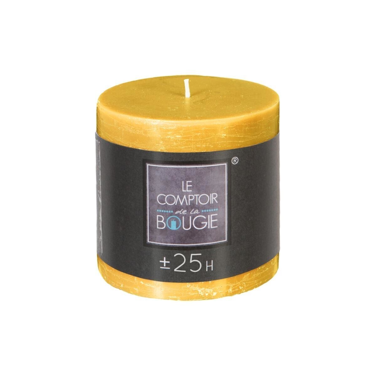 Rustic candle Yellow, 220g