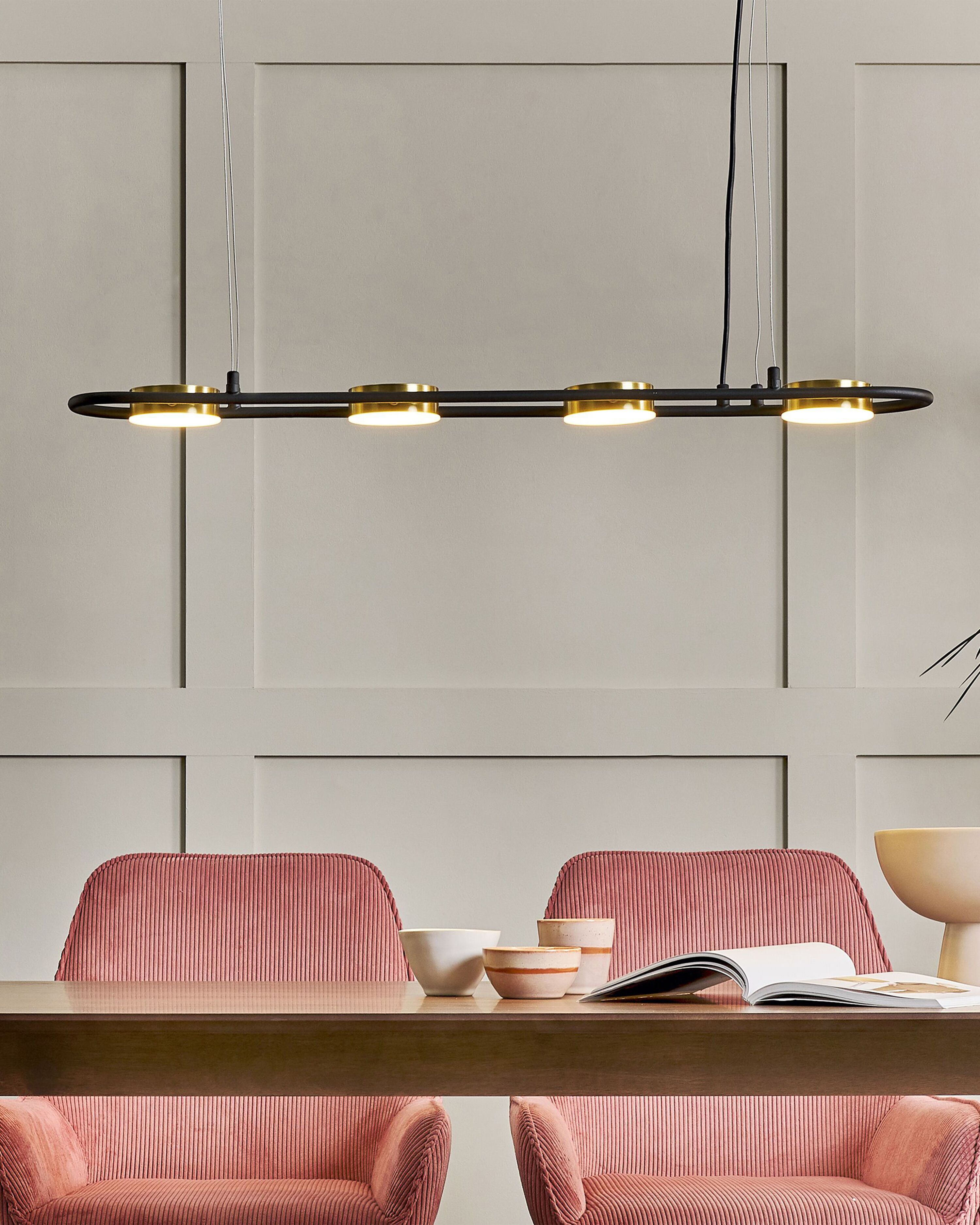 LED Pendant Lamp MALI Metal Black