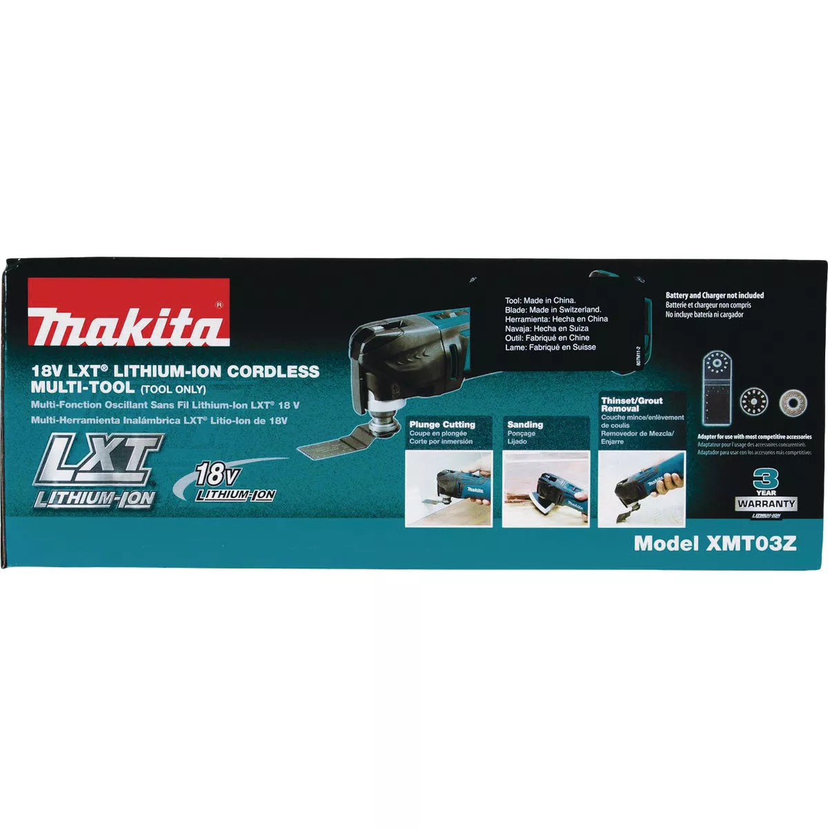 Makita 18V LXT Lithium-Ion Cordless Oscillating Tool (Tool Only)