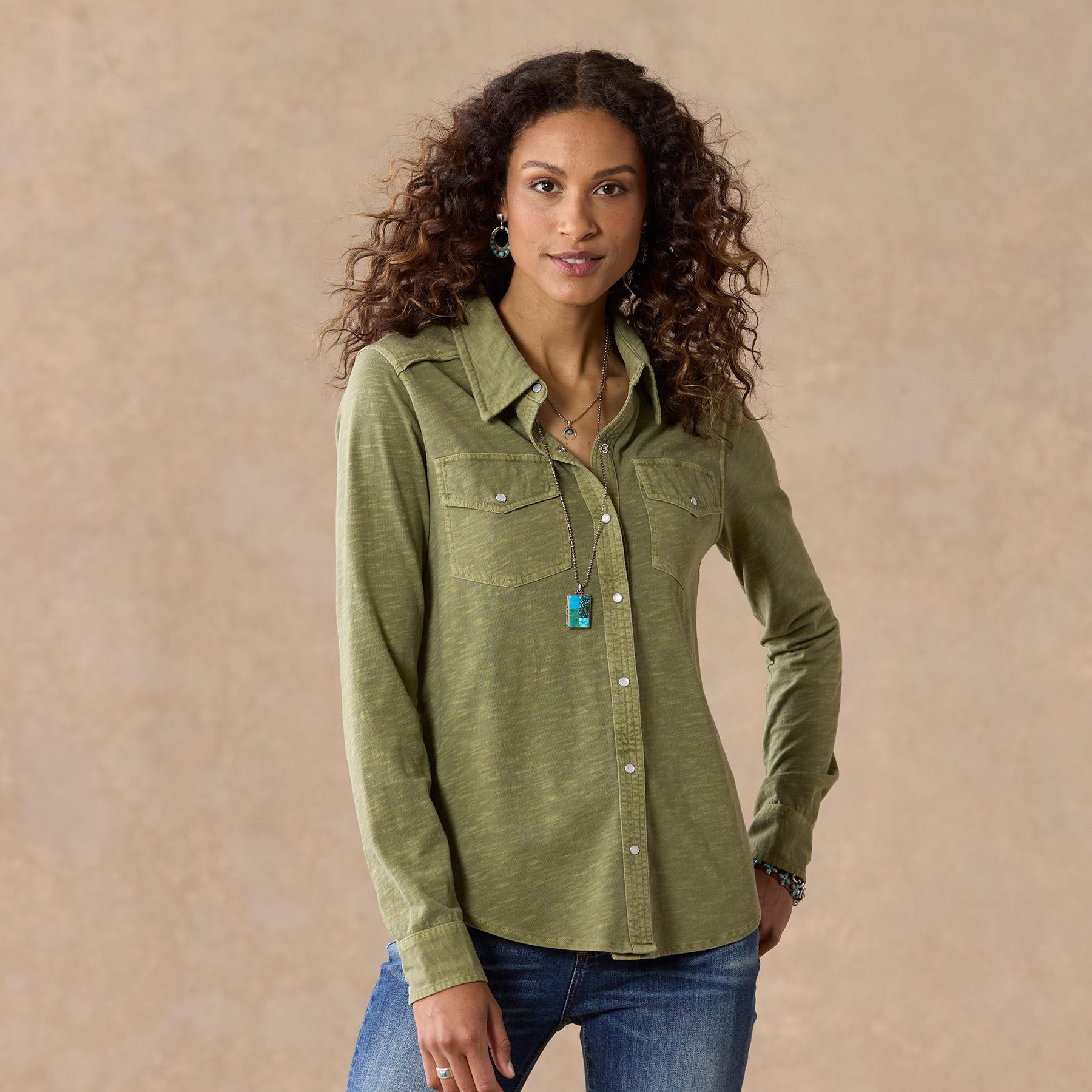 Christy Ann Shirt, Petite - Sundance Clothing