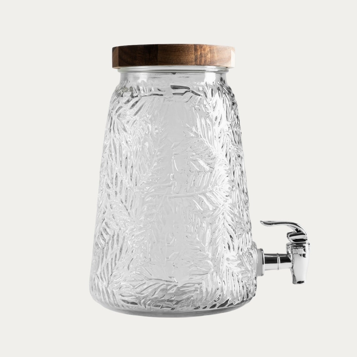 Słoik REMO z kranikiem i drewnianą nakrywką 3,5 l