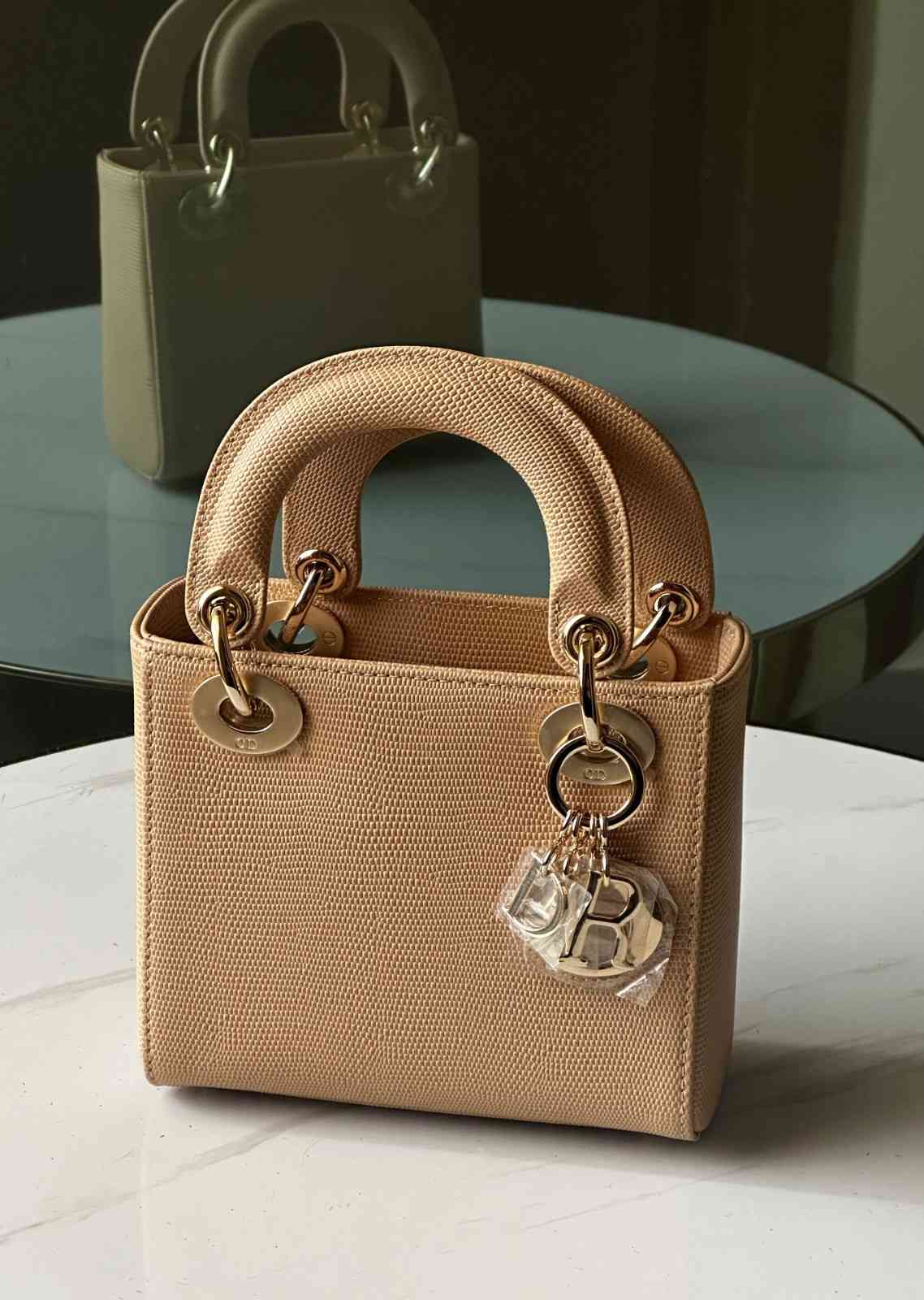 Christian Dior Mini Lizard Skin Bag for Women