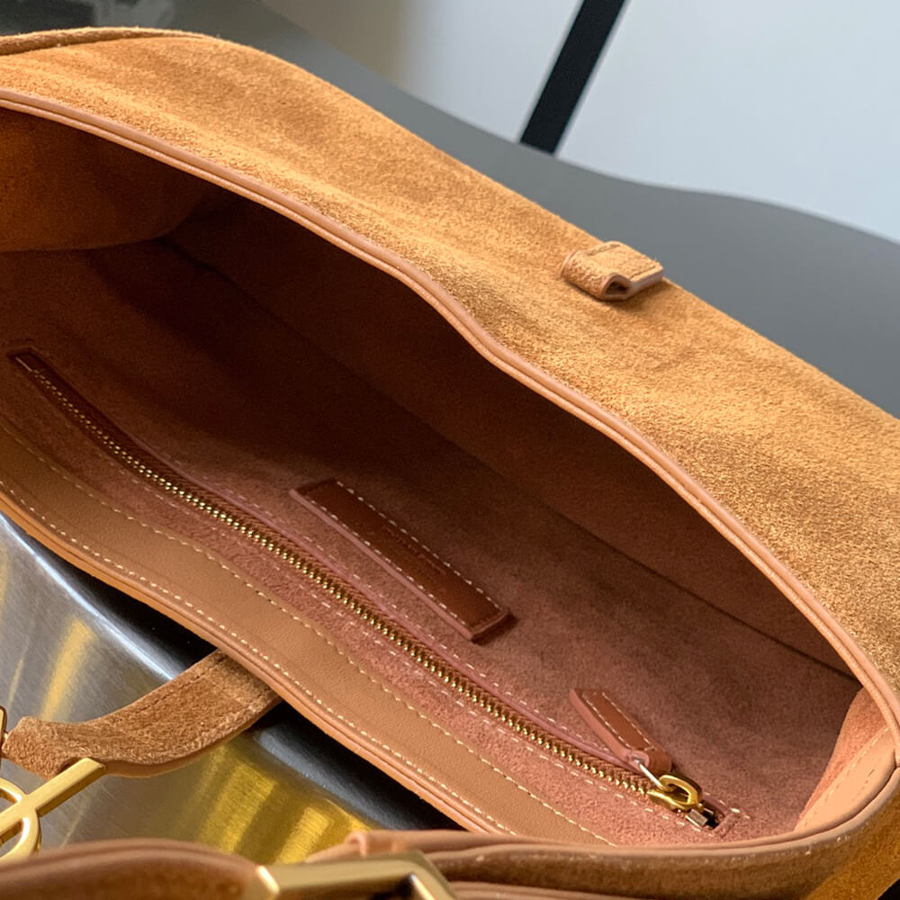 YSL LE 5 A 7 Hobo Bag In Suede1:1High-quality replica