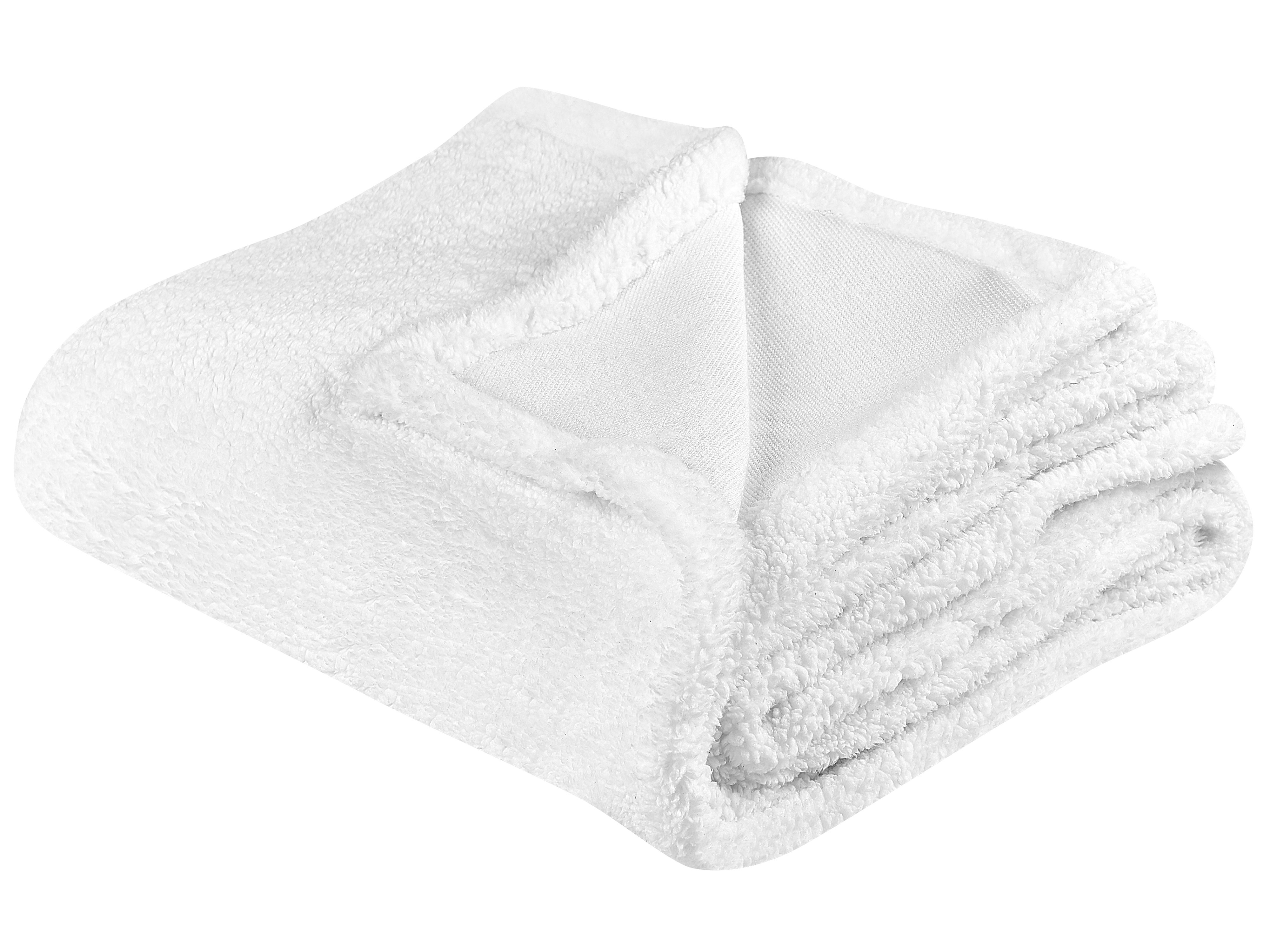 Blanket MIRGE 125 x 150 cm White