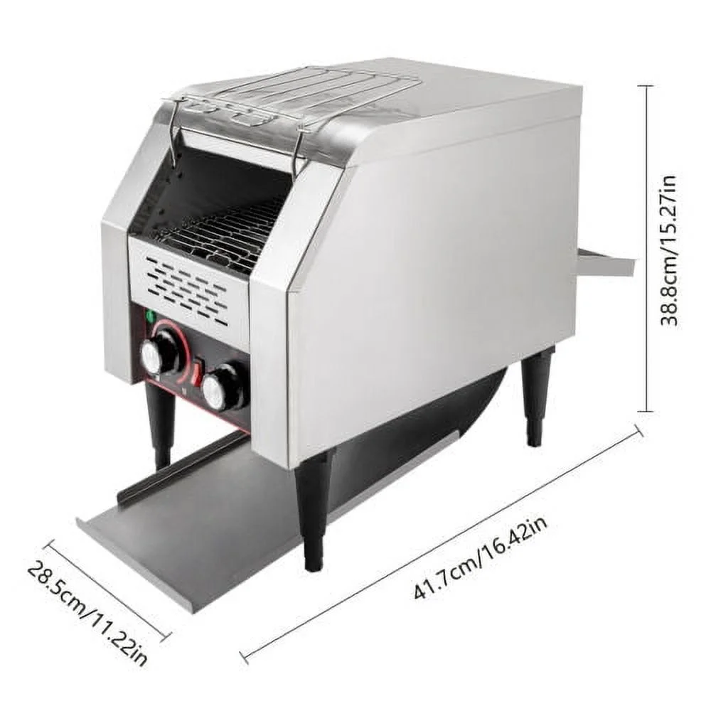Commercial Industrial Conveyor Toaster Bread Baking Machine 150Slices/Hour