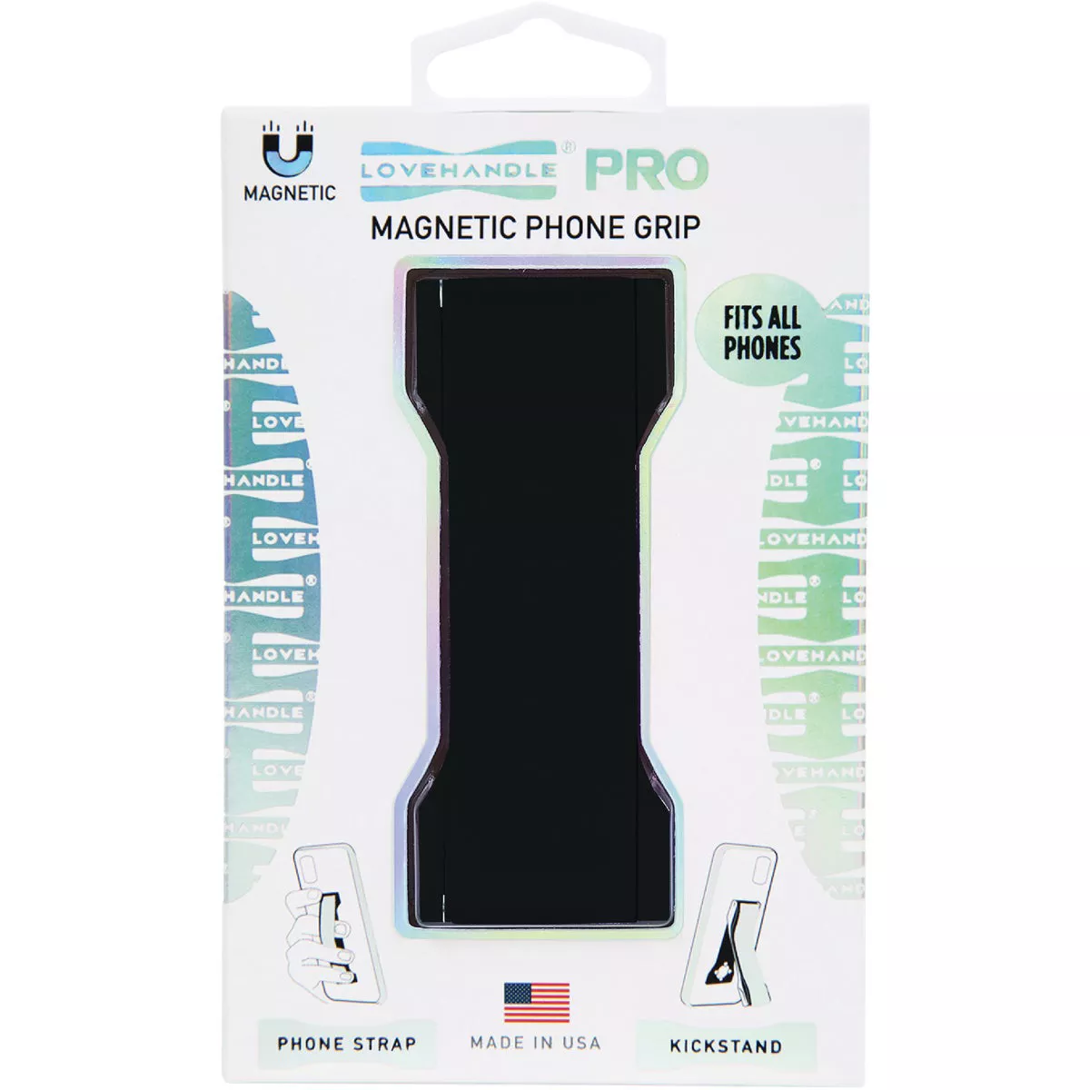 LoveHandle PRO Black Magnetic Phone Grip