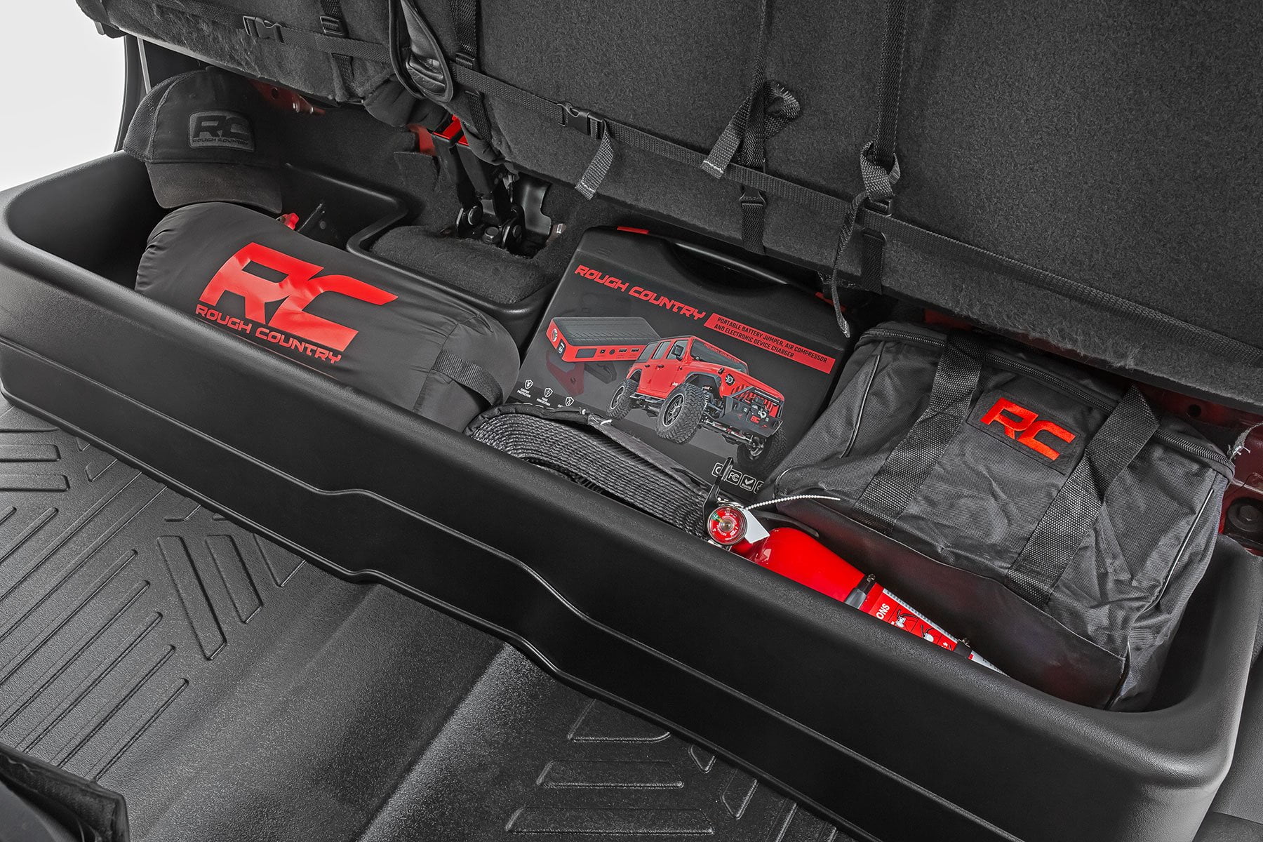 Rough Country Under Seat Storage for 19-23 1500