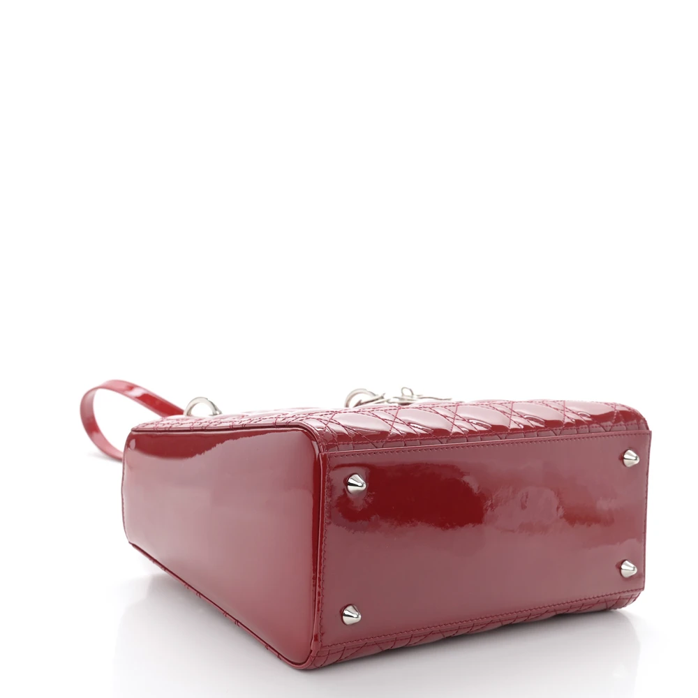 Get the Perfect Superfake Dior Dark Red Medium Lady Dior Bag1:1High-quality replica
