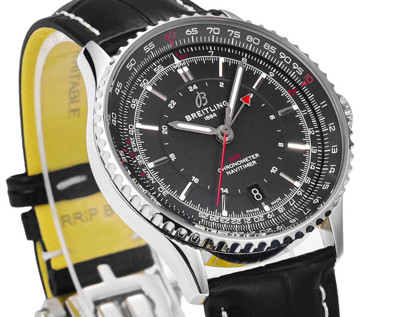 Breitling Navitimer Automatic GMT 41mm Mens Watch(1:1 replica) - Top club