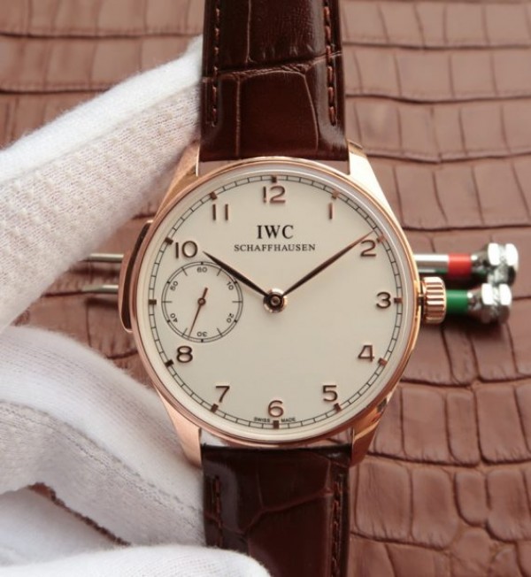 Replica IWC YLF Portuguese YG IW5242 White Dial A95290 - Top club