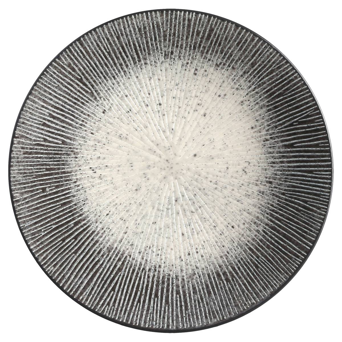 Dessert plate "Atelier" D.21 cm, Gray