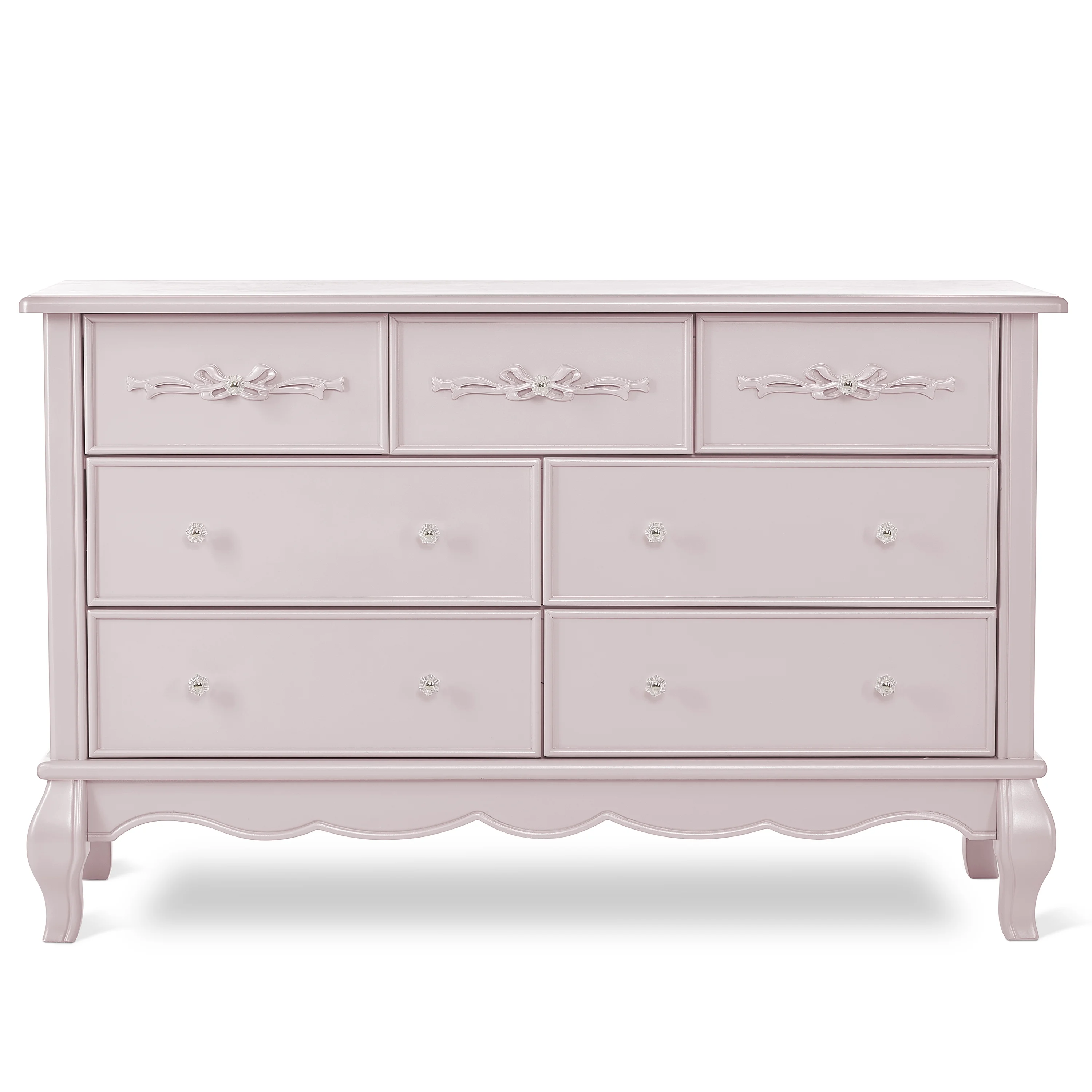 Evolur Aurora 7-Drawer Double Dresser in Ivory Lace, Spacious Drawers - Image 27