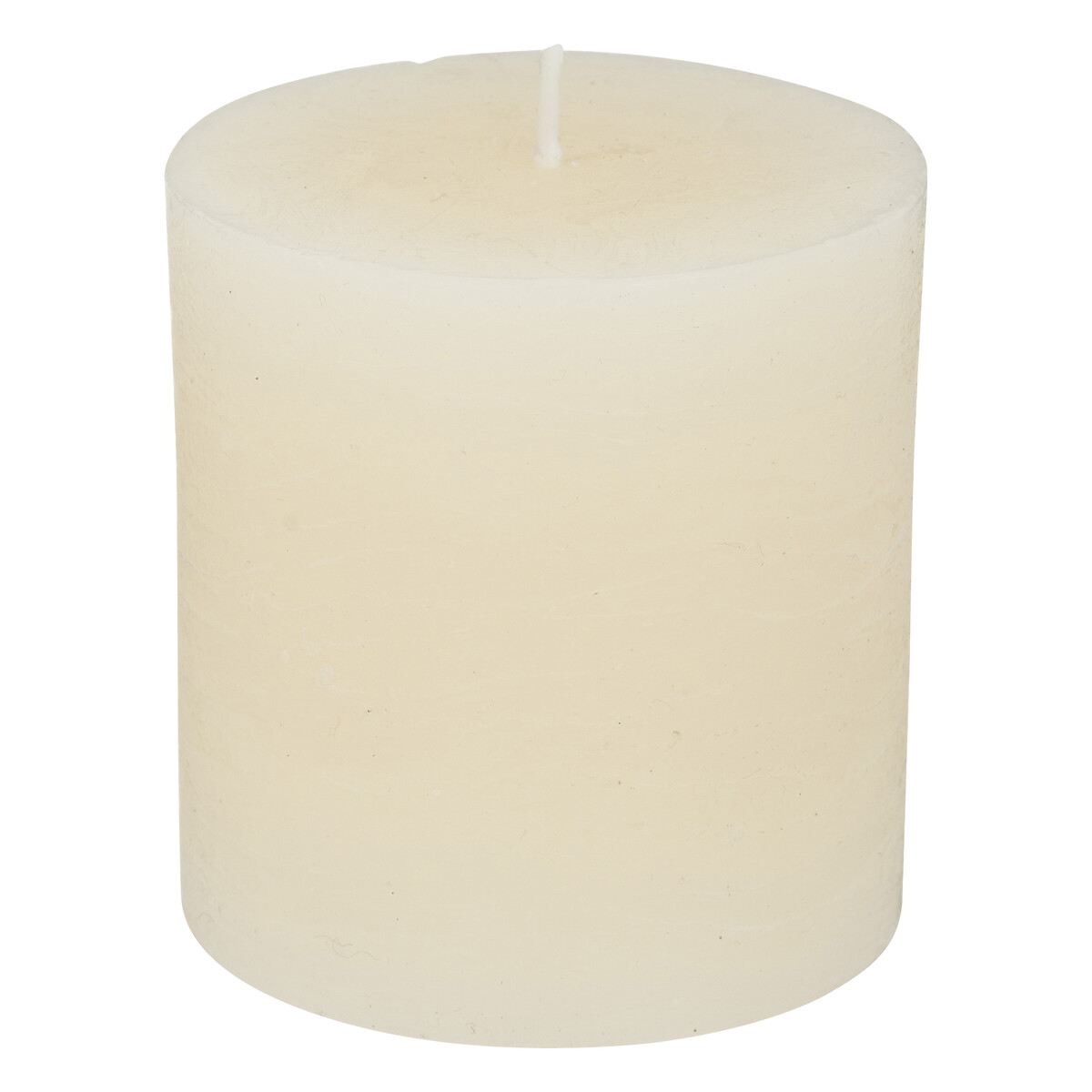 Round candle "Olia" Ivory white, 220g