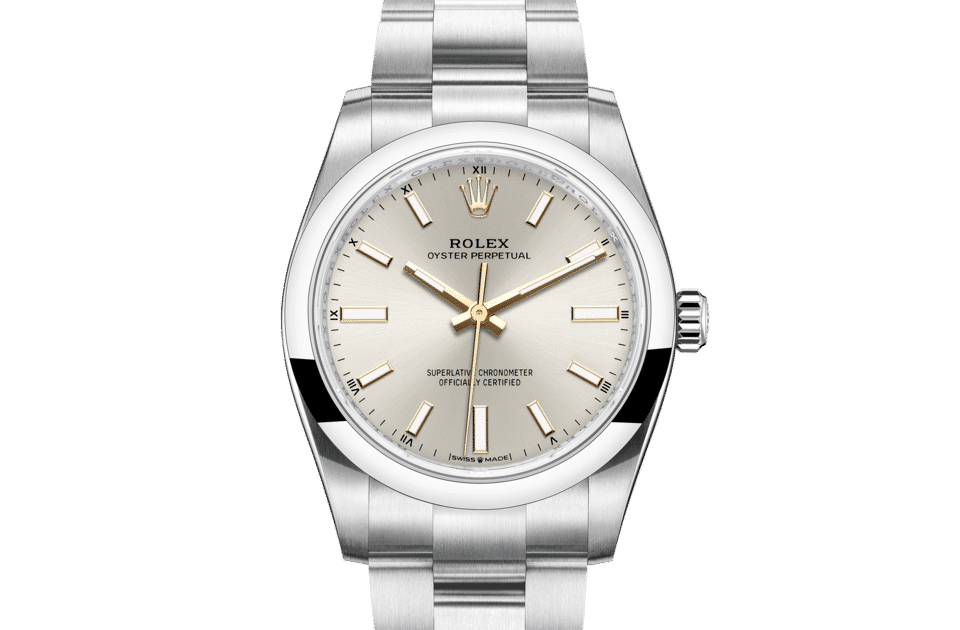 ROLEX Oyster Perpetual 34 – M124200-0001(1:1 replica) - Elite Watch Atelier