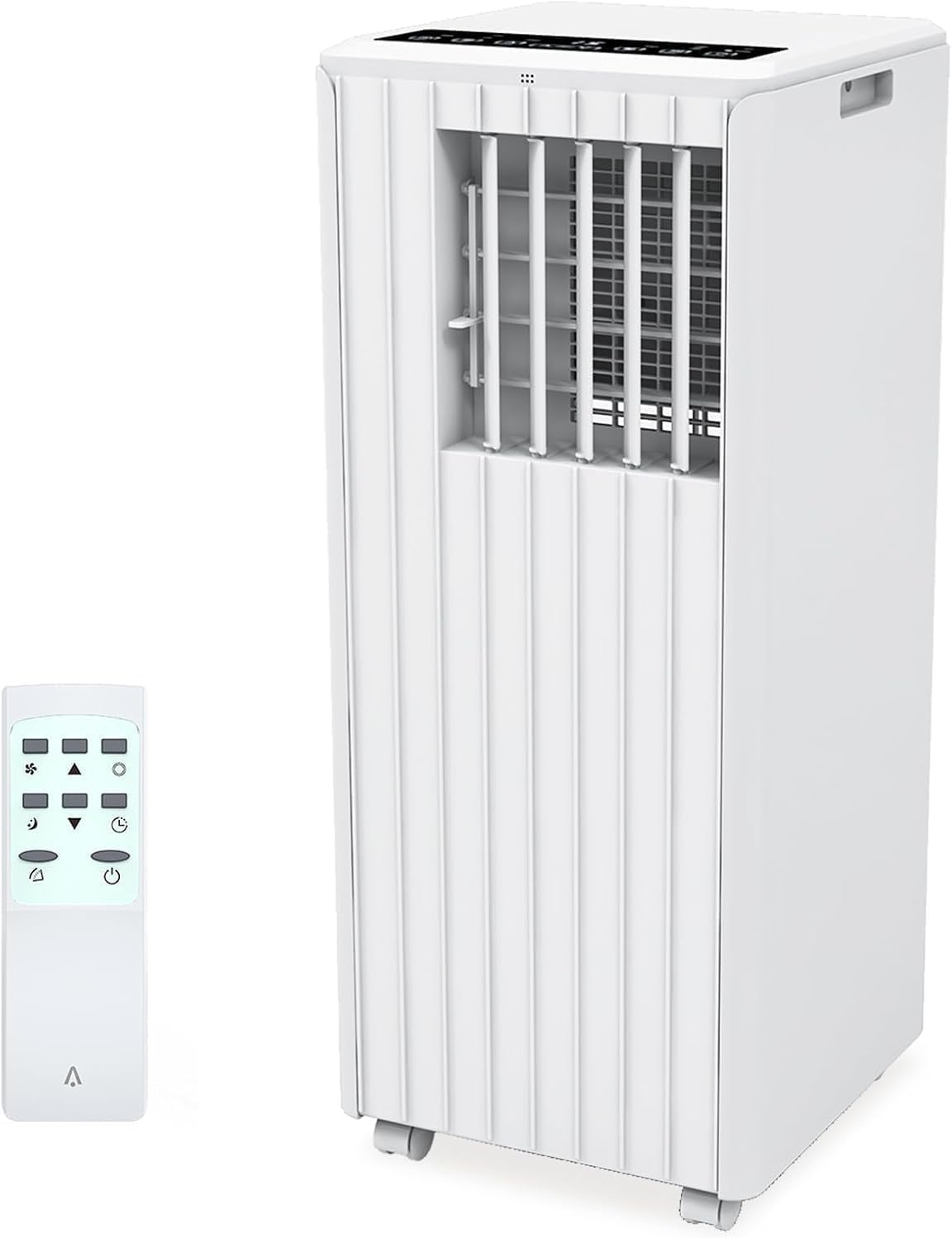 Portable Air Conditioner 8000 BTU, 3-in-1 Cooling, Dehumidifier & Fan, Quiet Sleep Mode Less Than 50dB, Self-Evaporating, Windowless AC for Rooms Up to 350 Sq. Ft., Remote & Window Kit Included