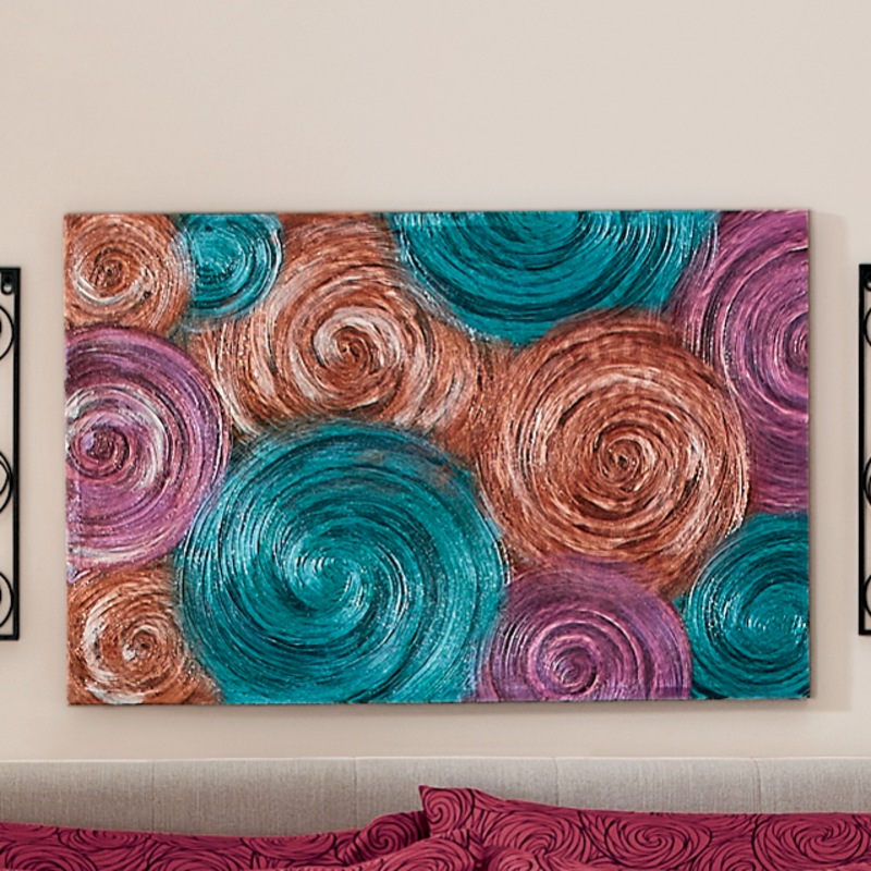 Glitter Swirl Canvas - MIDNIGHT VELVET CATALOG
