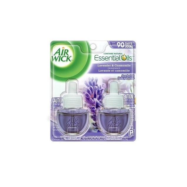 Air Wick Lavender & Chamomile Scented Oil Refill (2-Pack)