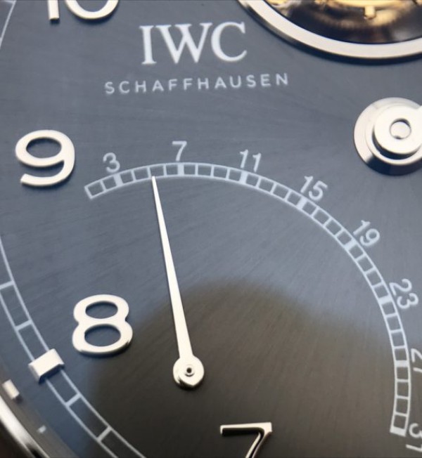 Replica IWC AZ Portuguese Tourbillon IW5046 Black Dial - Top club