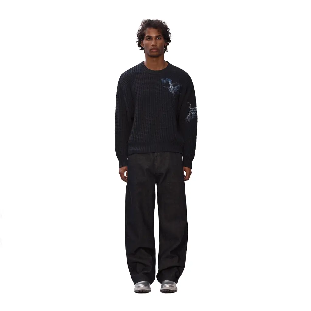 "kyoto" Knit navy