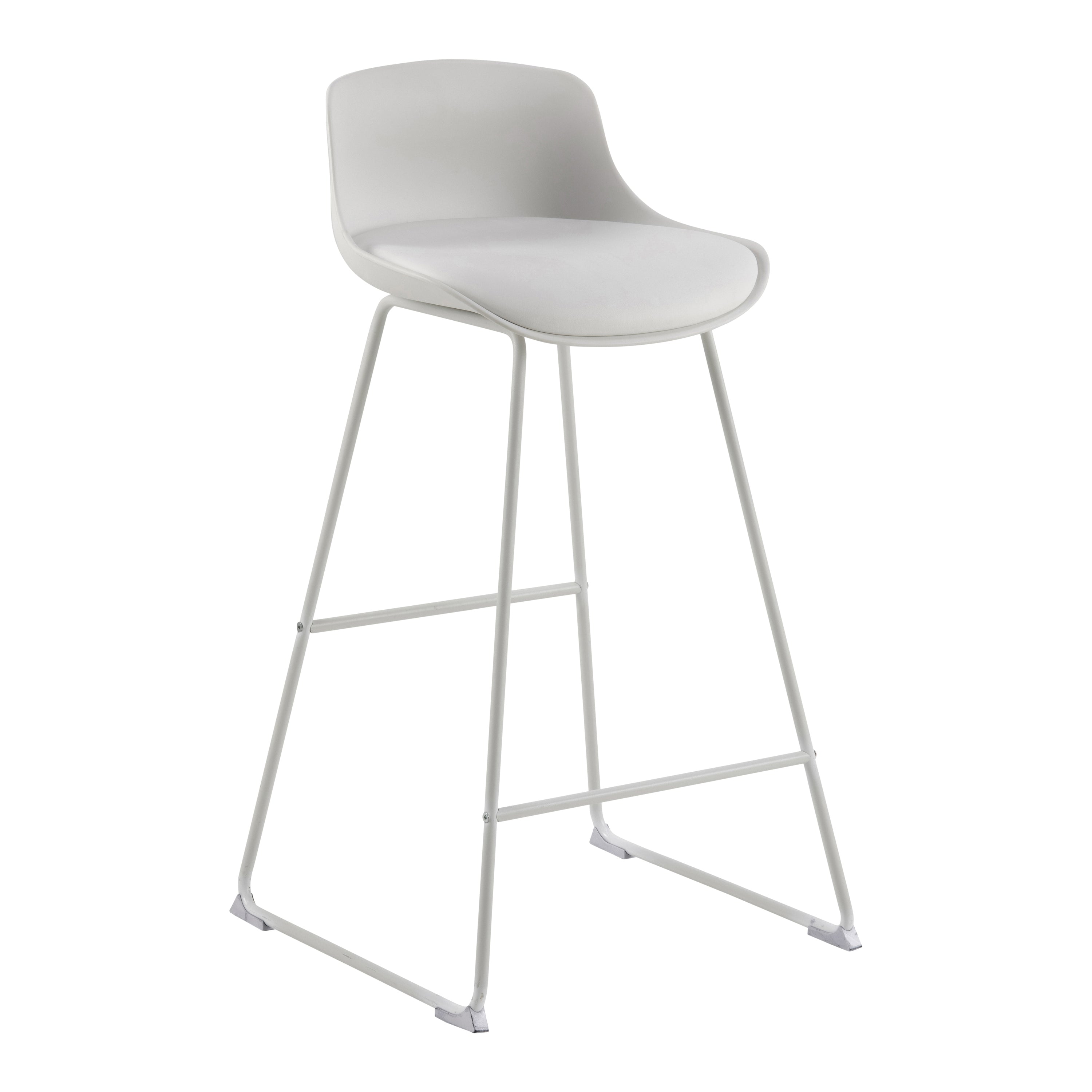 Blokker basic Bele Barkruk Wit - H 94 cm