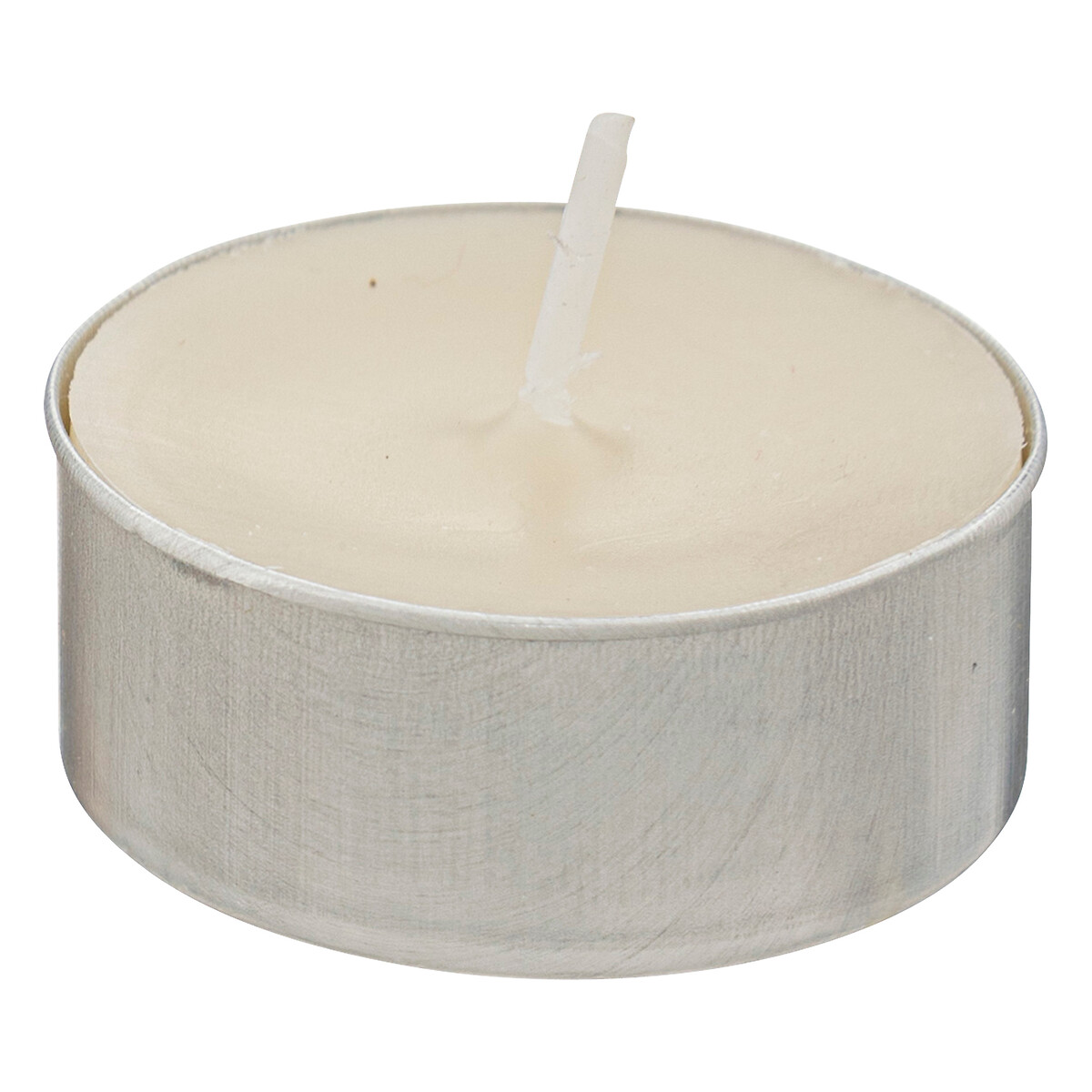 18 tea lights"Hugo" Ivory white, 13g