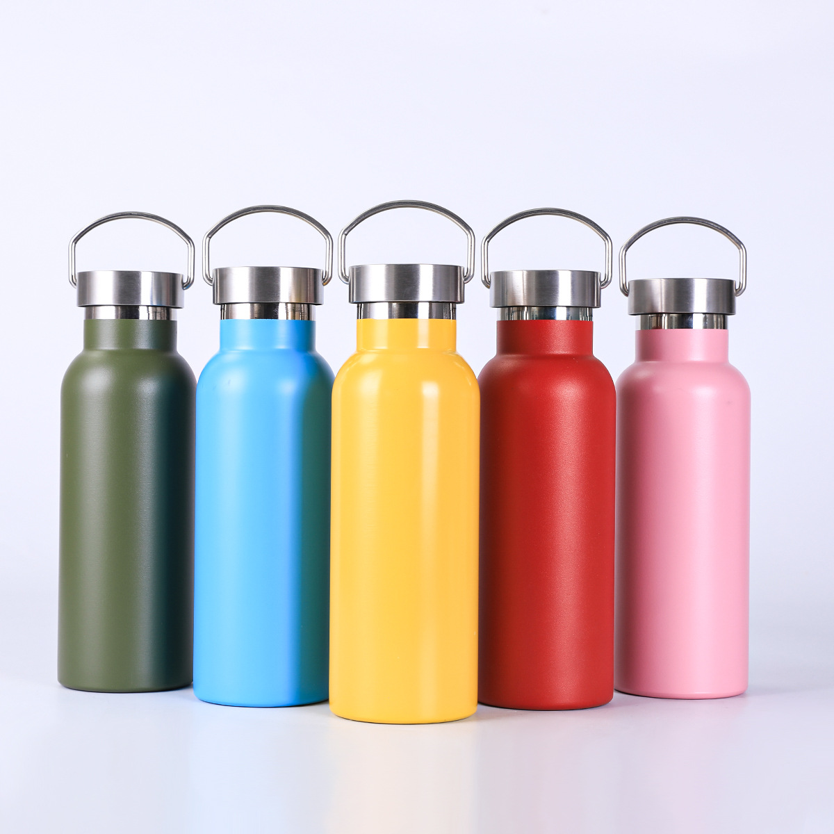 American Style 304 Stainless Steel Vacuum Thermos Cup Sports Outdoor Drink Thermoses Vacuum Insulated Thermoses Vacuum Flasks