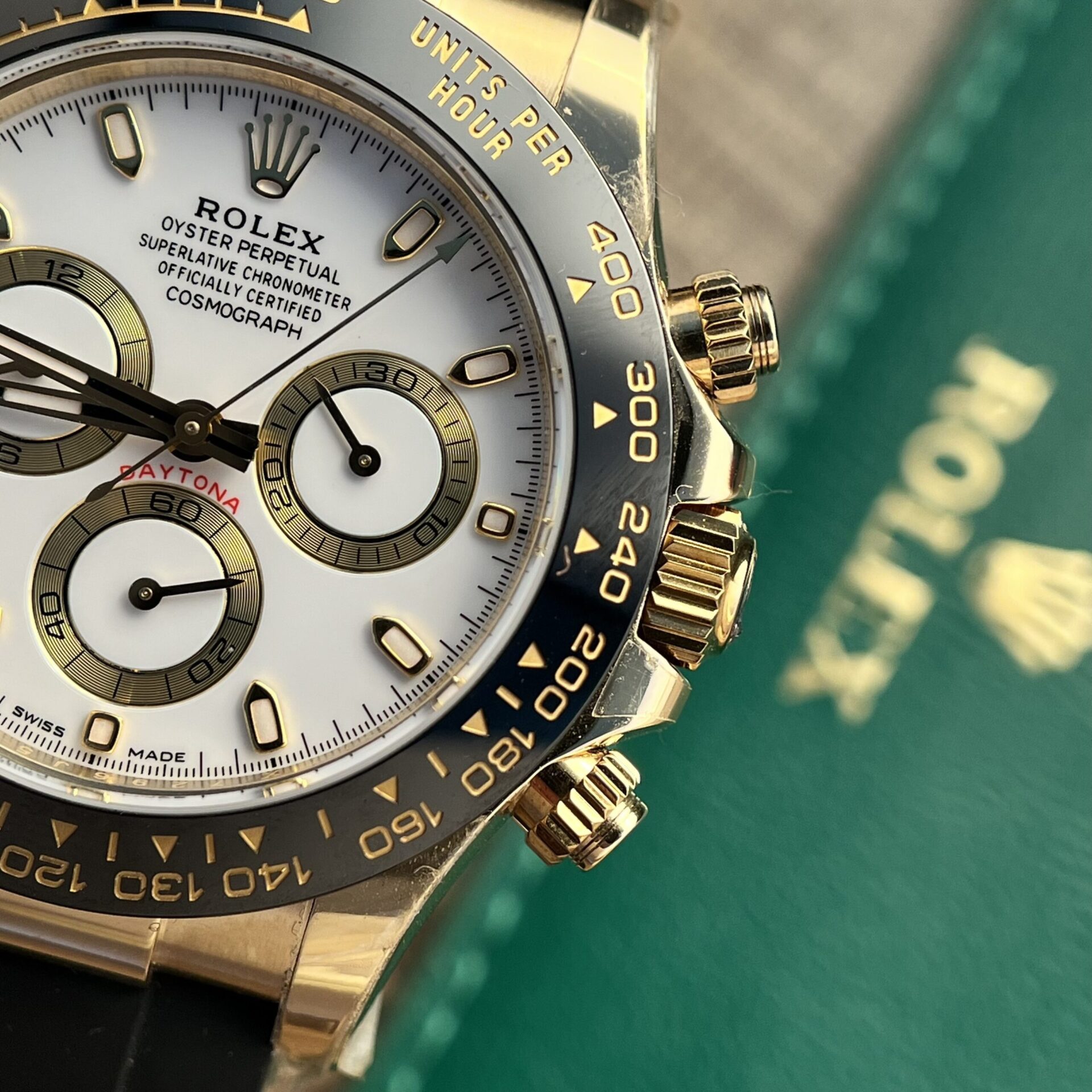 Rolex Cosmograph Daytona Replica Watch White Dial BT Factory 40mm - Top club