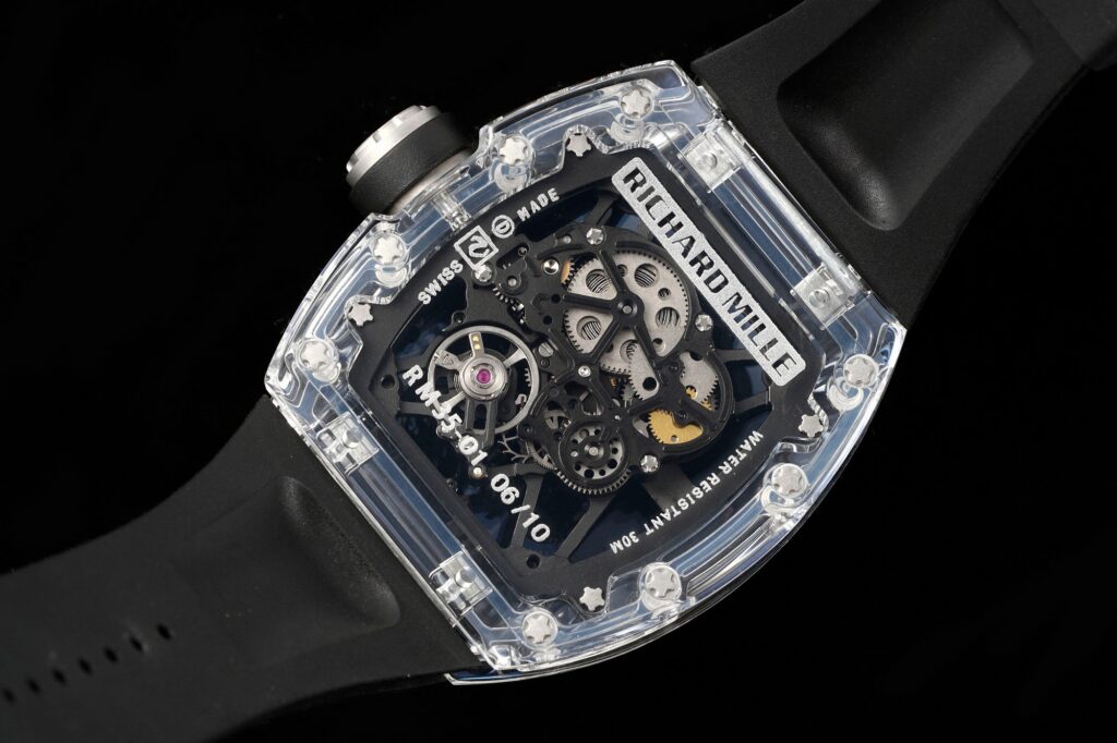 Richard Mille RM35-01 Rafael Nadal Sapphire Replica 11 Watch Factory BBR 44mm - Top club
