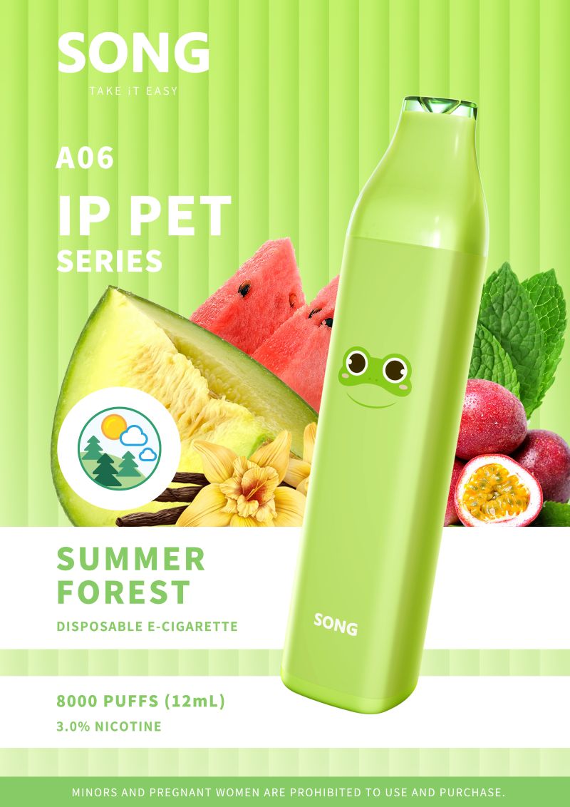 （2 pack）SONG  A06-IP Pet – 8000Puffs