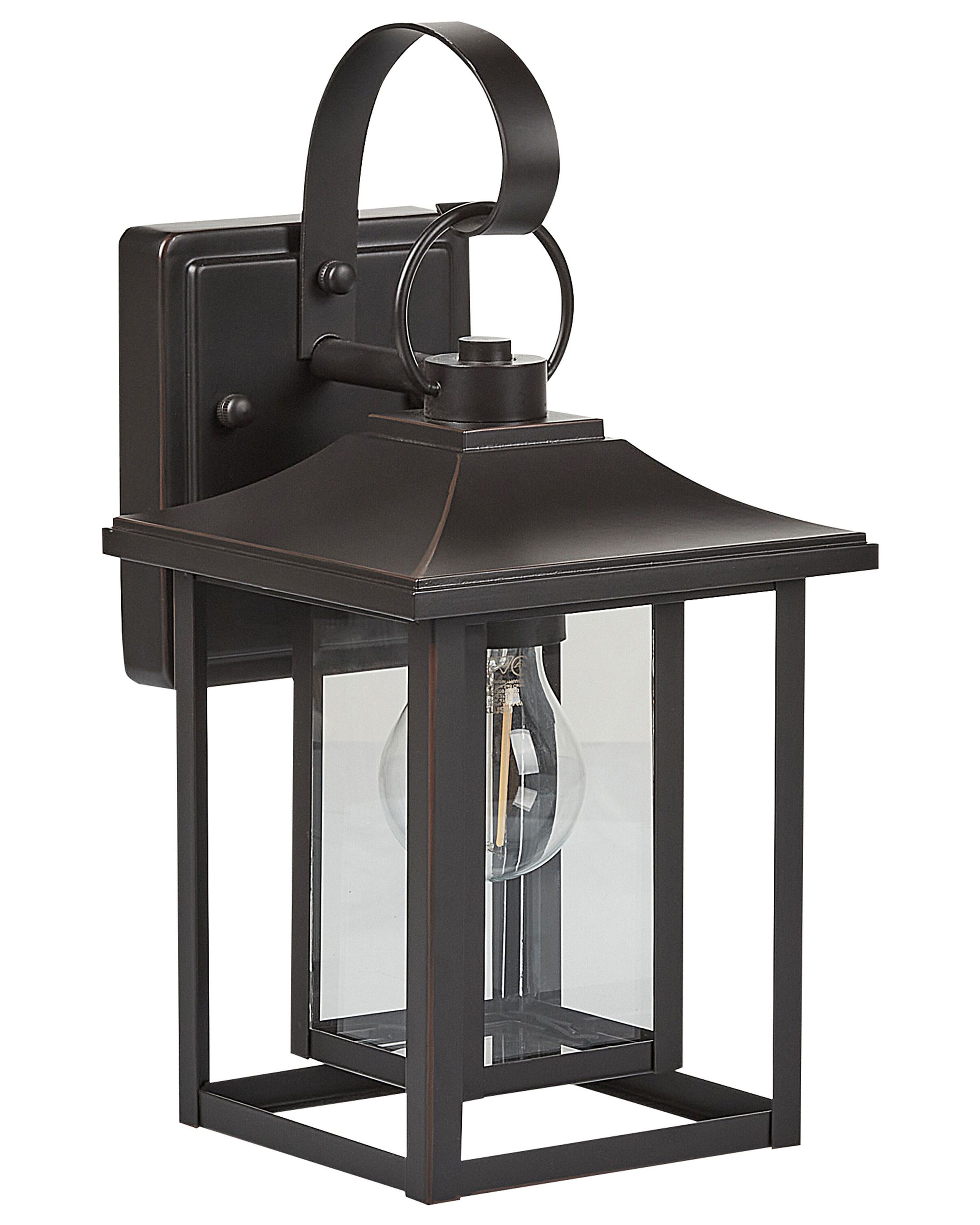 Outdoor Wall Light ALMOND Black