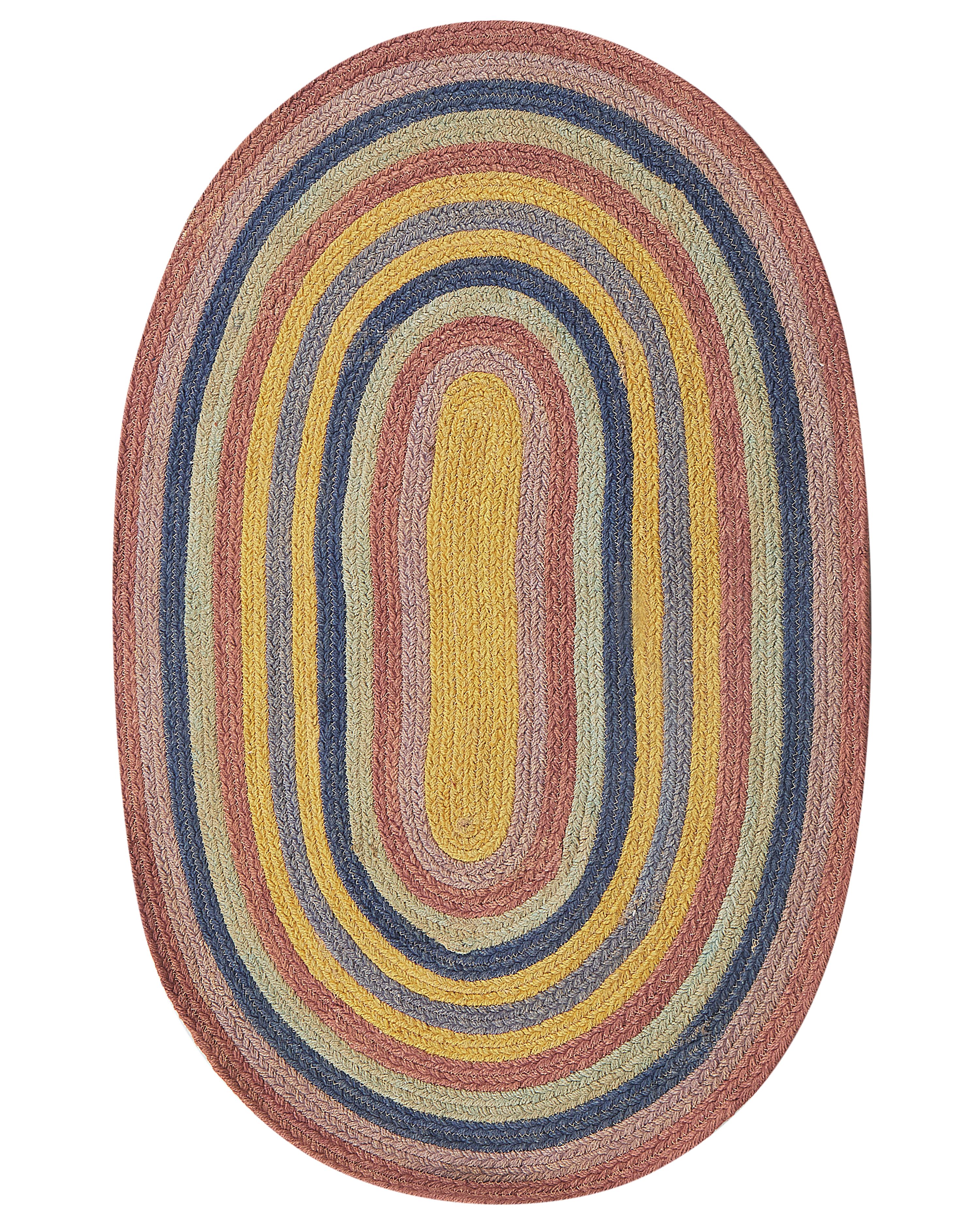 Kids Rug PEREWI Multicolour 70 x 100 cm Jute