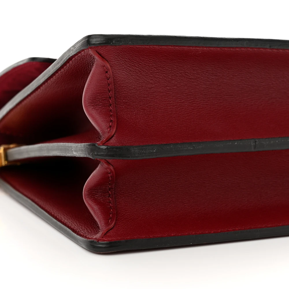 Louis Vuitton Cherry Berry Smooth Calfskin Leather Dauphine MM Brass Hardware Replica1:1High-quality replica