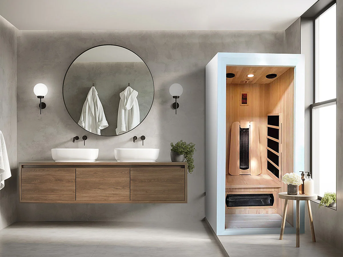 Sauna infrarouge Saulo 1 place - France Sauna