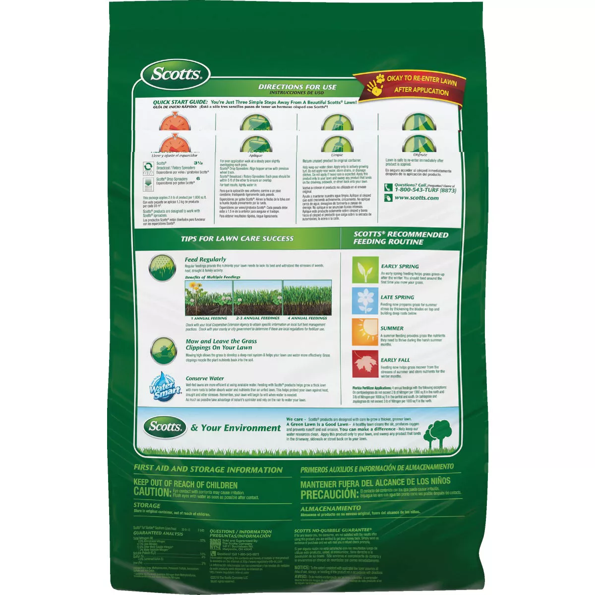 Scotts Turf Builder 15,000 Sq. Ft. Southern Lawn Food