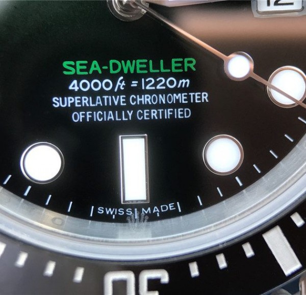 Replica Rolex Sea-Dweller DEEPSEA 116660 D-Green Noob A2836 - Top club