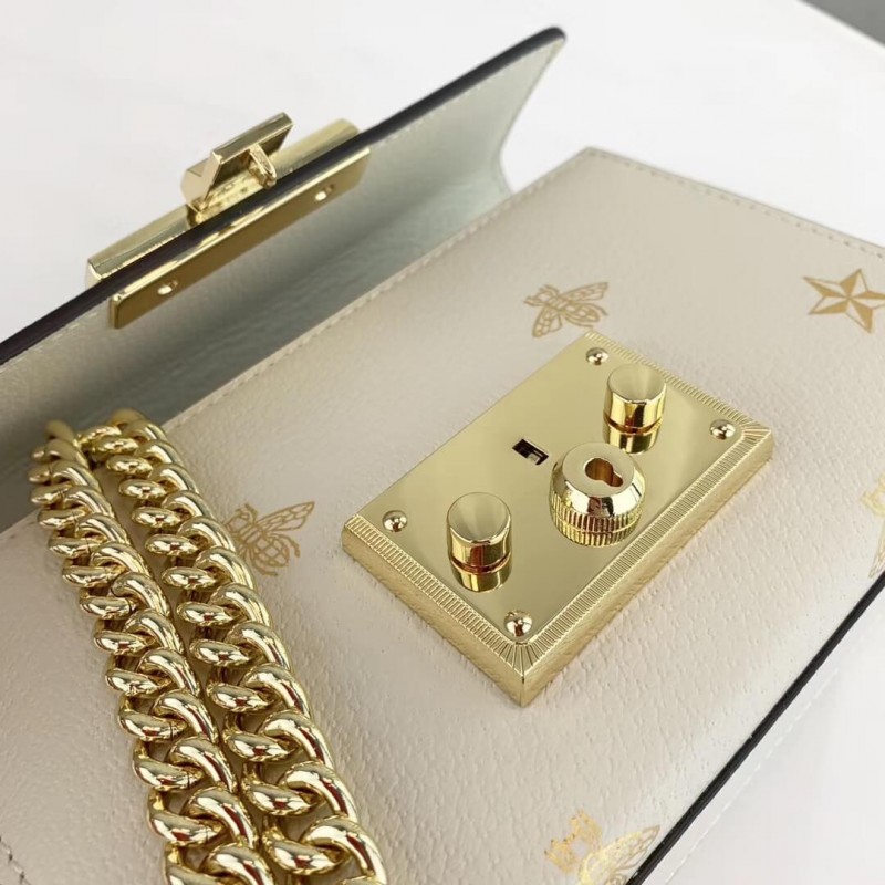 Replica Gucci Padlock Bee Star Small Shoulder Bag 4321821:1High-quality replica