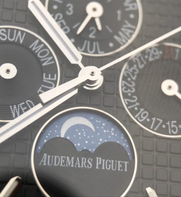 Replica Audemars Piguet JF Royal Oak 41mm 26574 SS Black Textured Dial A5134 - Top club