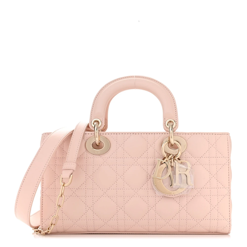 Realistic Replica Handbags – Light Pink Dior Lady D-Joy