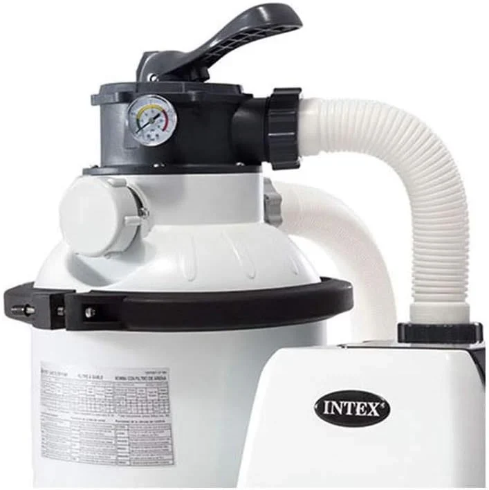 Intex Krystal Clear 16 Inch 3,000 GPH Above-Ground Pool Sand Filter Pump - 26651EG - Image 7 Intex Krystal Clear 16 Inch 3,000 GPH Above-Ground Pool Sand Filter Pump - 26651EG - Image 7
