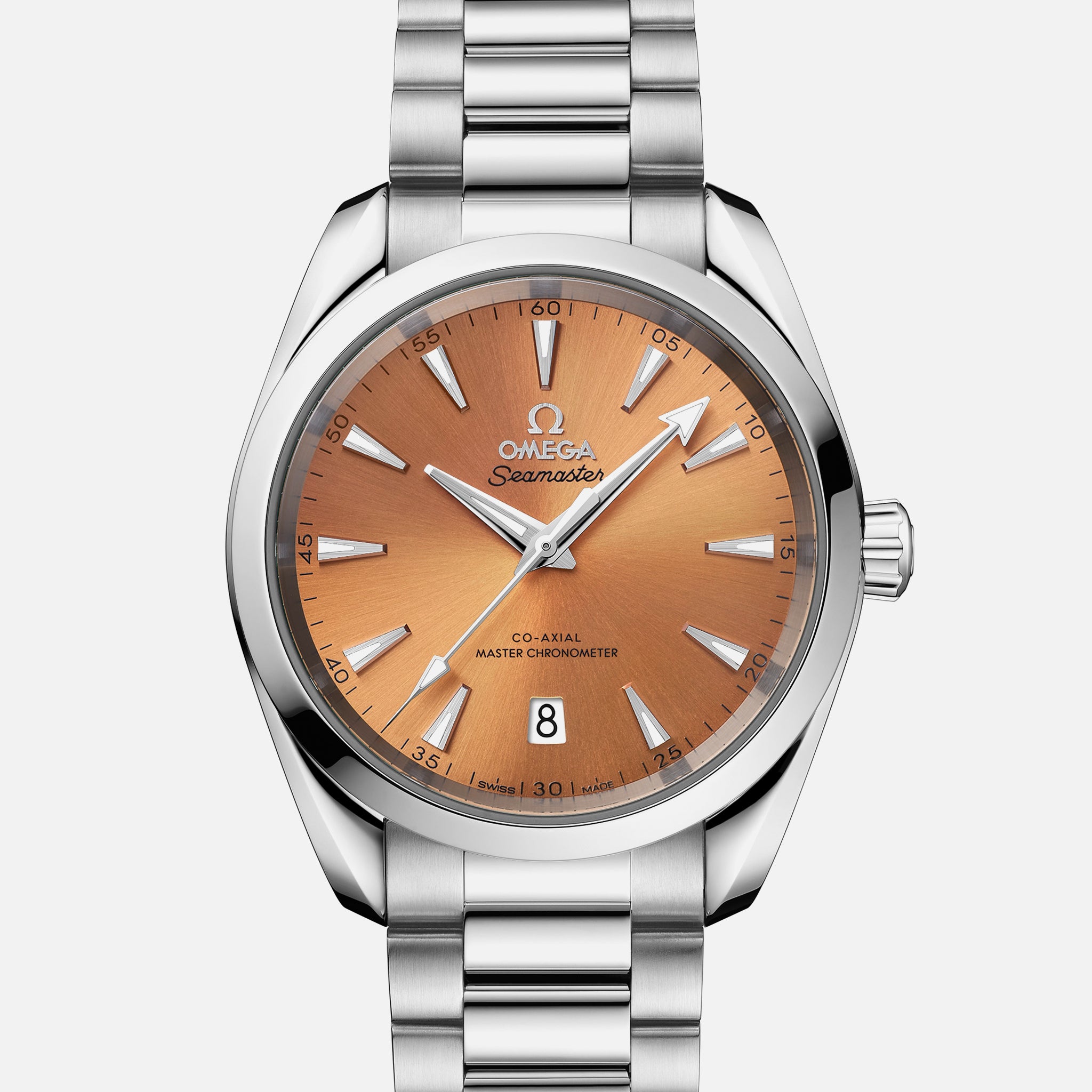 Seamaster Aqua Terra 150m Co-Axial Master Chronometer 38mm 'Saffron' Dial On Bracelet(1:1 replica) - Top club