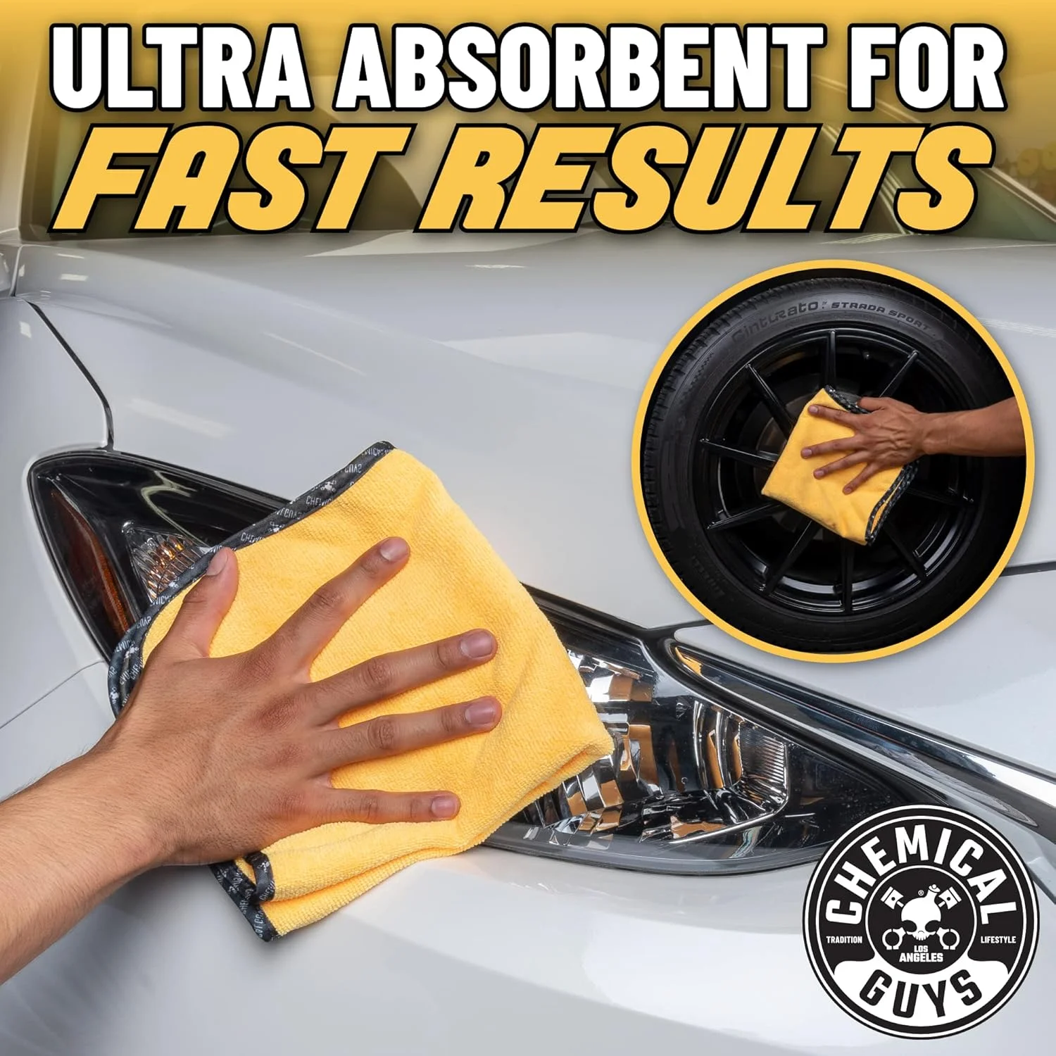 Chemical Guys HOL491 Spring Cleaning Car Wash Kit including ACC_326 Foam Gun (Works with Garden Hose) & MaxiSuds Car Wash Soap (6 Items)