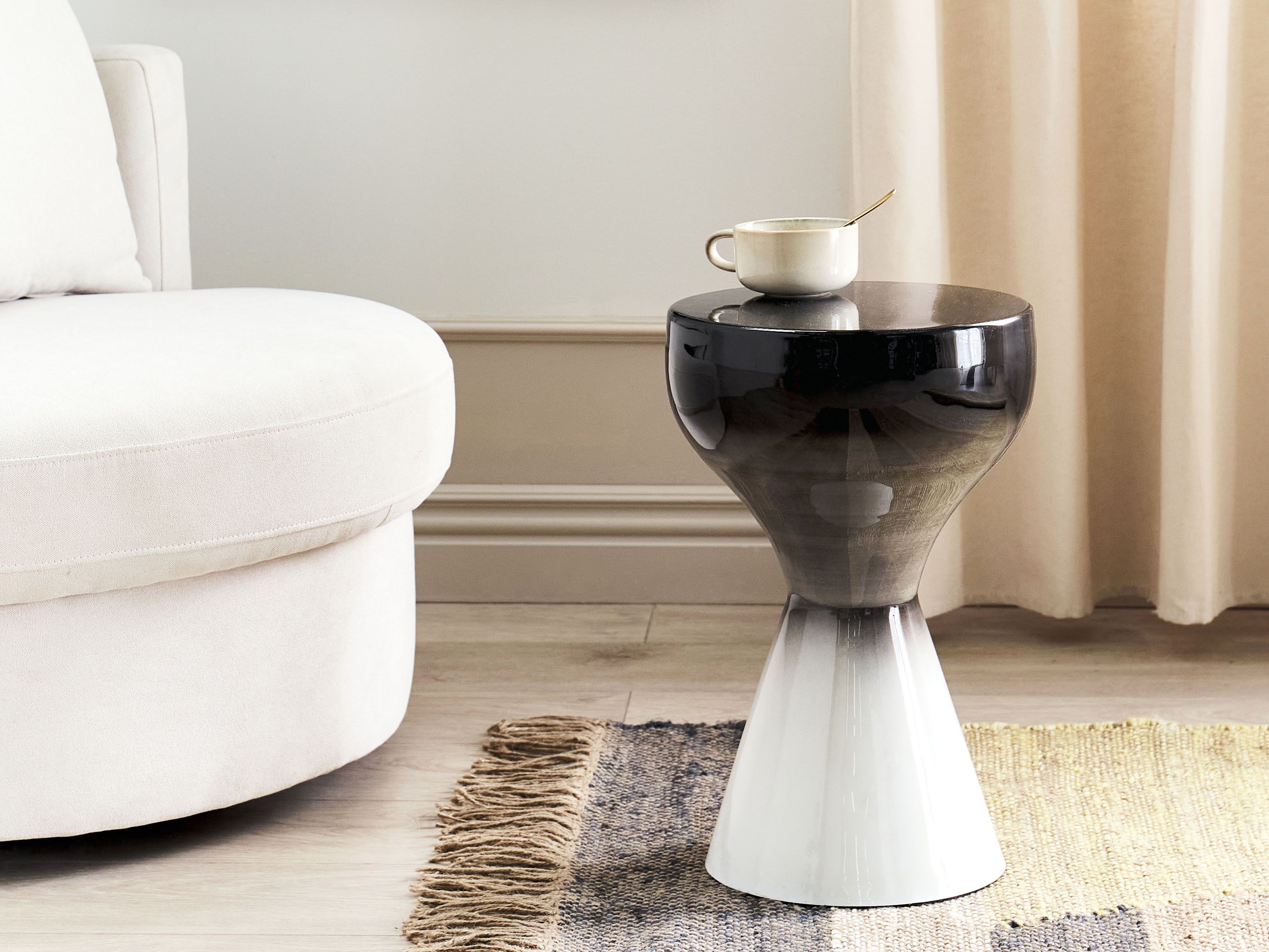 Side Table TIBITO Metal Black