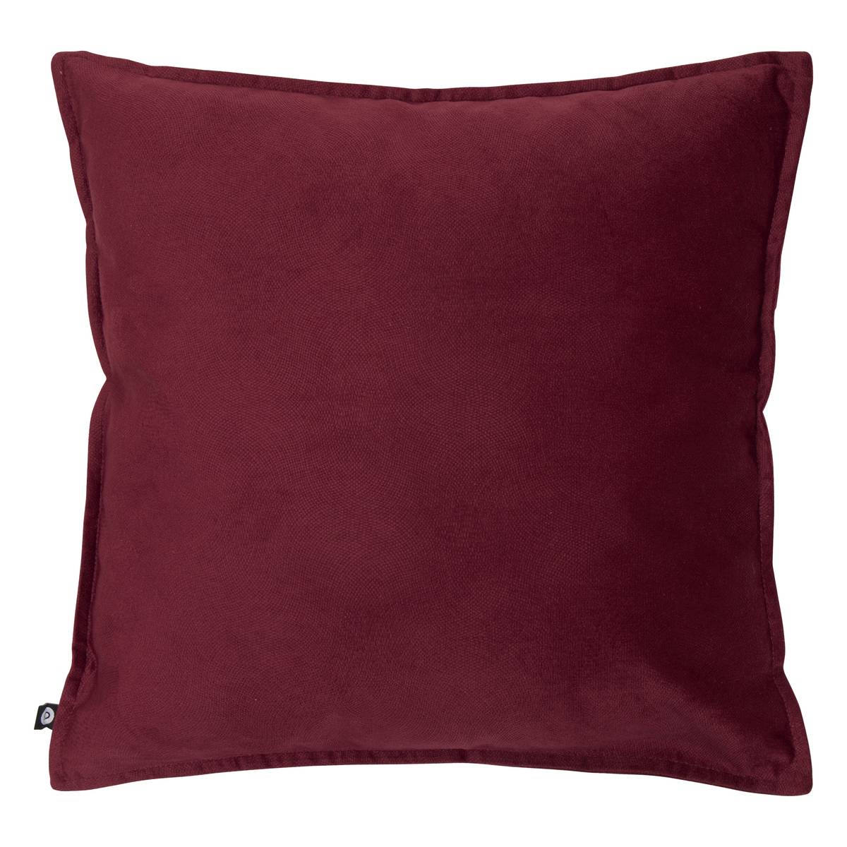 Cushion "Lilou Garnet Red, 45x45 cm