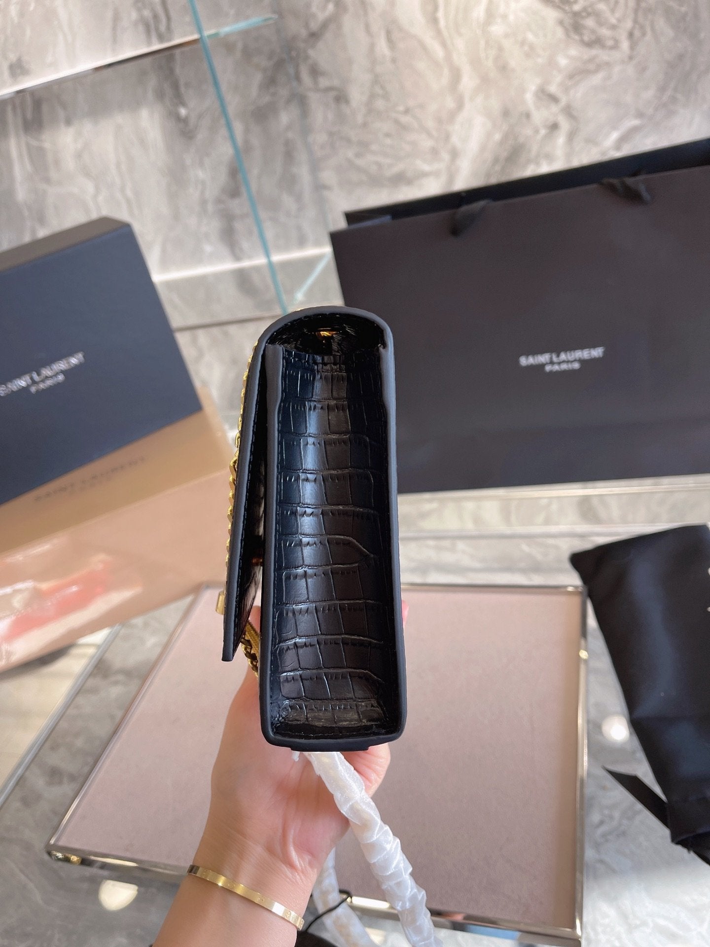TO – Luxury Edition Bags SLY 1801:1High-quality replica