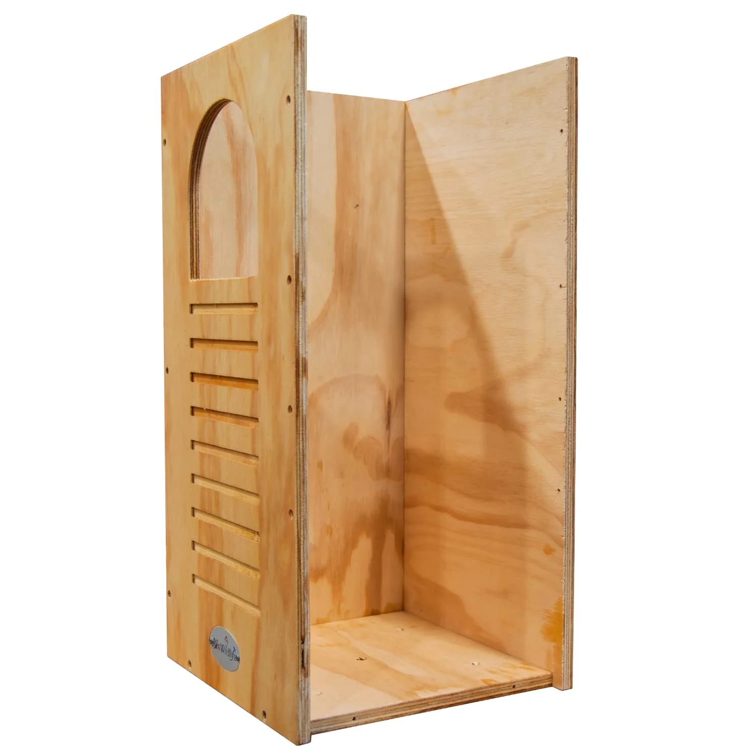 JCS Wildlife Barred Owl Nesting Box DIY Kit - Exterior Grade Treated Plywood - An Owl Box Perfect for Barred Owls - Image 3