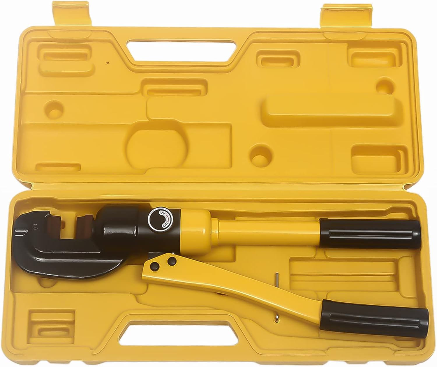 Hydraulic Rebar Pliers - Portable Hydraulic Rebar Cutter for Concrete Construction - Cuts 1/4